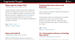 Desktop Screenshot of fragmentedthought.com